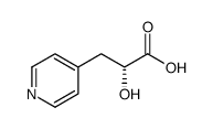 (R)-2-hydroxy-3-(pyridin-4-yl)propanoic acid Structure