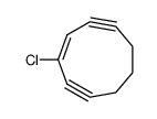 1-chloro-1-cyclononen-3,8-diyne结构式