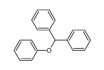 Diphenylmethyl phenyl ether结构式