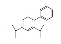 1,3-ditert-butyl-6-phenylcyclohexa-1,3-diene结构式