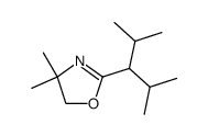 2-(1-isopropyl-2-methyl-propyl)-4,4-dimethyl-4,5-dihydro-oxazole Structure