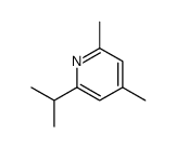2,4-dimethyl-6-propan-2-ylpyridine Structure