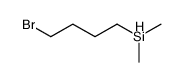4-bromobutyl(dimethyl)silane Structure