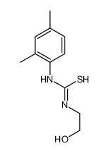 1-(2,4-dimethylphenyl)-3-(2-hydroxyethyl)thiourea结构式