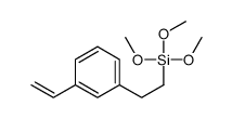 2-(2-ethenylphenyl)ethyl-trimethoxysilane Structure