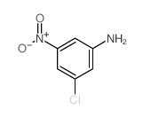 Benzenamine,3-chloro-5-nitro- Structure