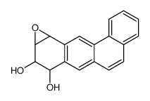 8,9-dihydro-8,9-dihydroxybenzanthracene 10,11-oxide结构式