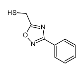 (3-phenyl-1,2,4-oxadiazol-5-yl)methanethiol Structure