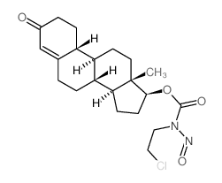 Estr-4-en-3-one,17-[[[(2-chloroethyl)nitrosoamino]carbonyl]oxy]-, (17b)- (9CI) picture