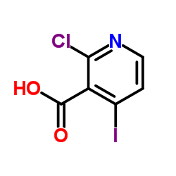 2-Chloro-4-iodonicotinic acid structure