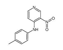 4-(4-methylphenyl)amino-3-nitropyridine Structure