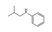 2-methylpropyl(phenyl)phosphane结构式