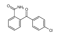 2-(4-chlorobenzoyl)benzamide结构式