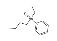 Aethyl-butyl-phenyl-arsinsulfid Structure