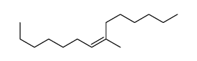 7-methyltetradec-7-ene结构式