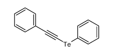 2-phenylethynyltellanylbenzene Structure