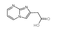 2-(咪唑并[1,2-A]嘧啶-2-基)乙酸结构式