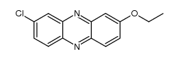 2-ethoxy-8-chloro-phenazine结构式