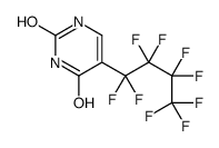 5-(1,1,2,2,3,3,4,4,4-nonafluorobutyl)-1H-pyrimidine-2,4-dione结构式