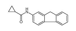 N-(9H-Fluoren-2-yl)cyclopropanecarboxamide structure