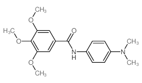 4-Dimethylamino-3,4,5-trimethoxybenzanilide structure