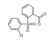 1-(2-chlorophenyl)sulfonyl-2-nitrobenzene结构式