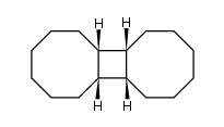 (6aα,6bα,12aα,12bα)-Hexadecahydrocyclobuta[1,2:3,4]dicyclooctene Structure