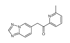 1-(6-Methyl-2-pyridinyl)-2-[1,2,4]triazolo[1,5-a]pyridine-6-yl-ethanone Structure