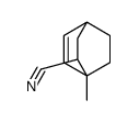 4-methylbicyclo[2.2.2]oct-2-ene-5-carbonitrile结构式