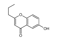 6-hydroxy-2-propylchromen-4-one Structure