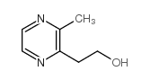 2-(2-羟基乙基)-3-甲基吡嗪结构式