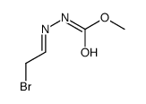 methyl N-(2-bromoethylideneamino)carbamate Structure