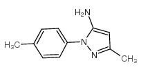3-METHYL-1-(P-TOLYL)-1H-PYRAZOL-5-AMINE Structure