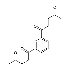 1-[3-(4-oxopentanoyl)phenyl]pentane-1,4-dione结构式