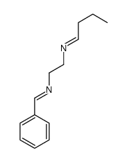 N-[2-(benzylideneamino)ethyl]butan-1-imine Structure