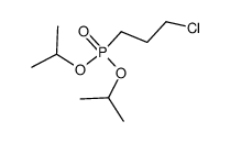 O,O-diisopropyl (3-chloropropyl)phosphonate结构式