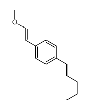 1-(2-methoxyethenyl)-4-pentylbenzene结构式