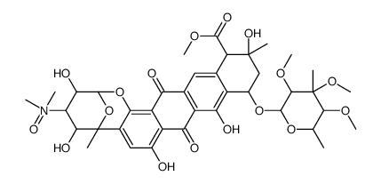 nogalamycin-n-oxide结构式
