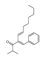 4-benzylidene-2-methyldodec-5-en-3-one Structure