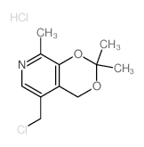 5-(chloromethyl)-2,2,8-trimethyl-4H-[1,3]dioxino[4,5-c]pyridine picture