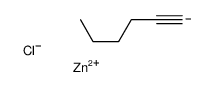 chlorozinc(1+),hex-1-yne结构式