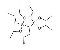 N,N-Bis(triethoxysilyl)allylamin结构式