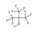 1,1,1,3,3,3-hexafluoro-2-methoxy-2-(trifluoromethyl)propane结构式