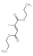 2-Butenedioicacid, 2-fluoro-, dipropyl ester, (Z)- (9CI)结构式