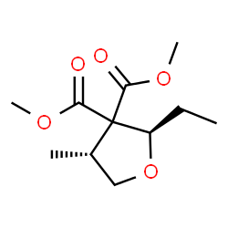 3,3(2H)-Furandicarboxylicacid,2-ethyldihydro-4-methyl-,dimethylester,(2R,4R)-rel-(9CI) picture
