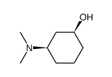 cis-3-N,N-dimethylaminocyclohexanol结构式