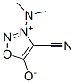 4-Cyano-3-(dimethylamino)sydnone结构式