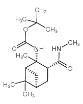 (1S,2S,3R,5S)-(2,6,6-TRIMETHYL-3-METHYLCARBAMOYL-BICYCLO[3.1.1]HEPT-2-YL)-CARBAMIC ACID TERT-BUTYL ESTER structure