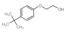 2-(4-叔丁基苯氧基)乙醇结构式