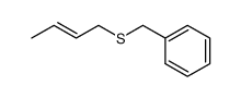 benzyl (E)-2-butenyl sulfide结构式